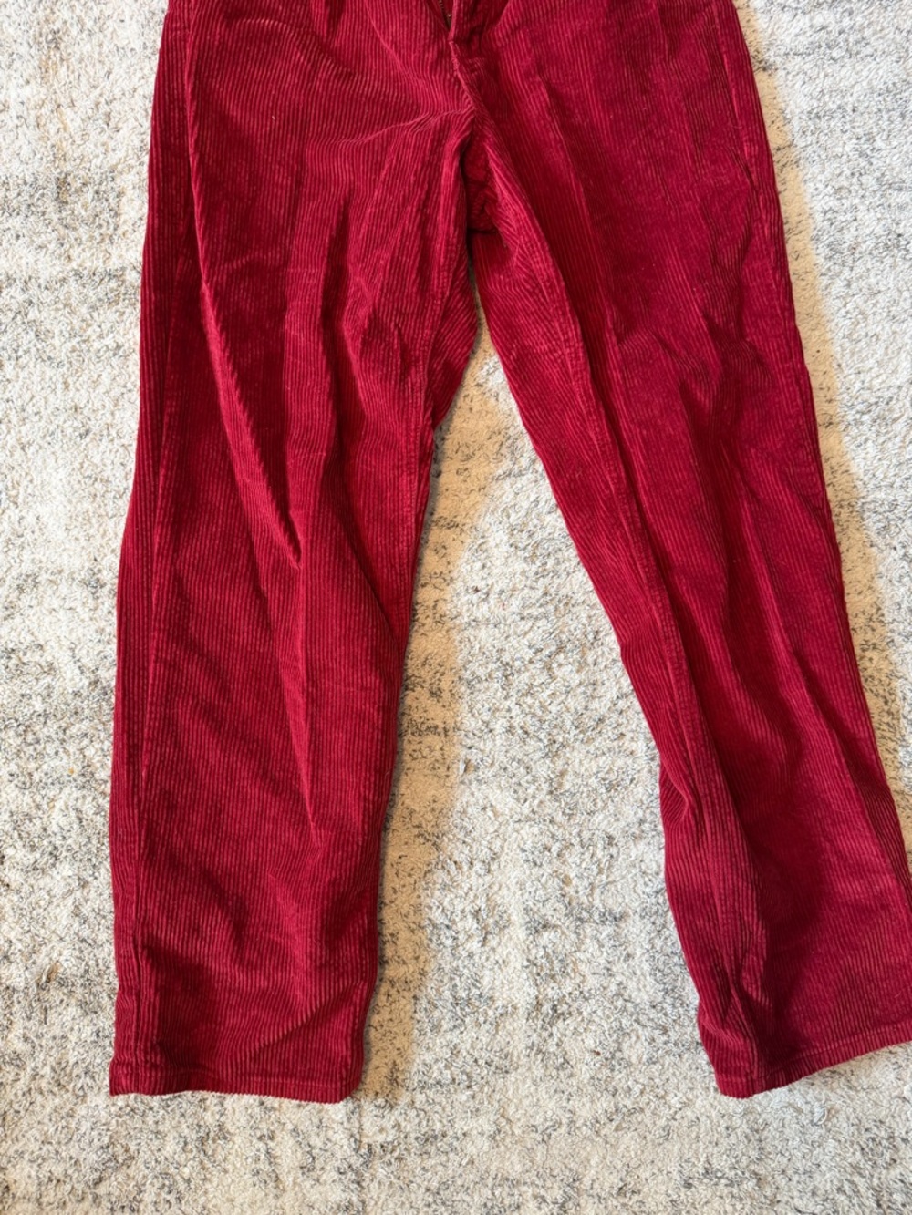 Empyre Red Corduroy Trousers